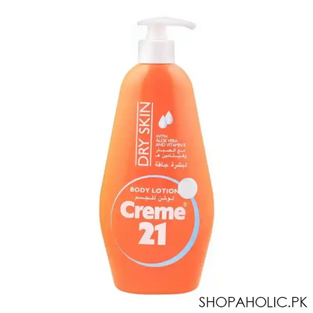 creme 21 dry skin aloe vera & vitamin e body lotion, 600ml main image
