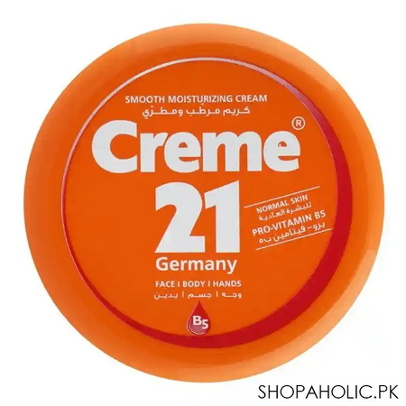 creme 21 smooth moisturizing cream, normal skin, 250ml main image