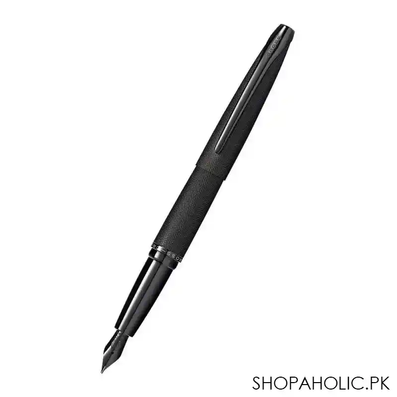 cross atx fountain pen stylo plume matte gray pvd, 886 46mj main image