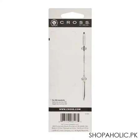 cross ball point refill for standard ballpoint pens, black medium, 8513 image3