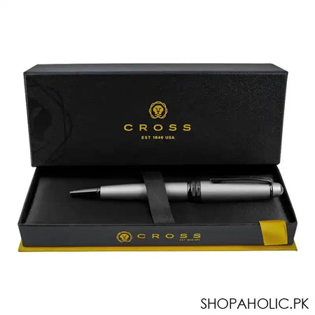 Cross Calais Bailey Matte Gunmetal Lacquer Ballpoint Pen, AT0452-20 - Image 4