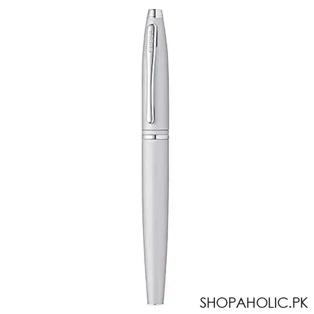Cross Calais Satin Chrome Medium Nib Fountain Pen, AT0116-16 - Image 3