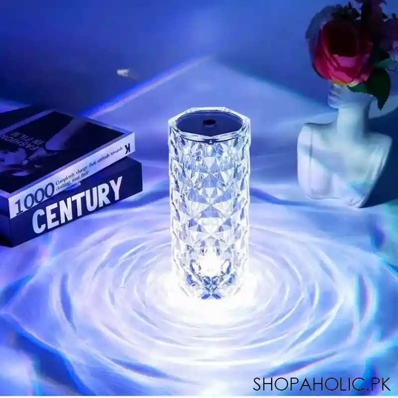crystal lamp with bluetooth speaker image2