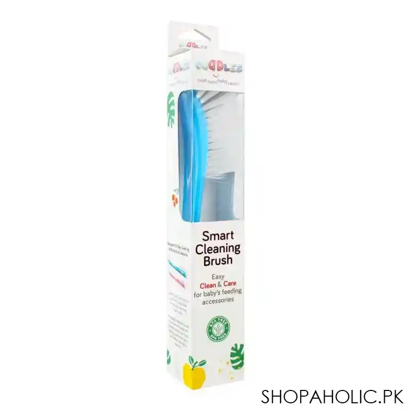 cuddles smart baby feeding cleaning brush, blue image2