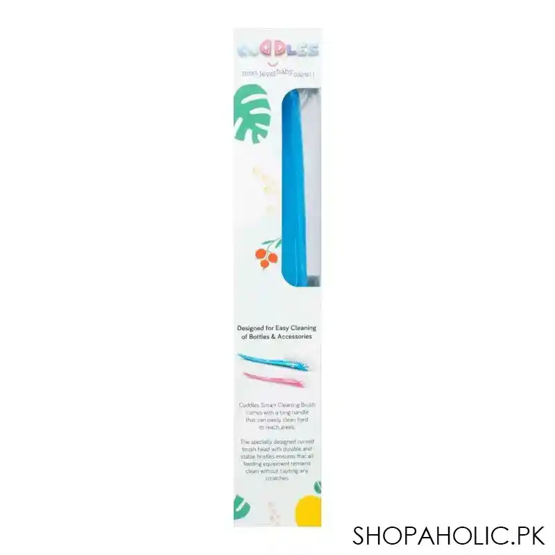 cuddles smart baby feeding cleaning brush, blue image3