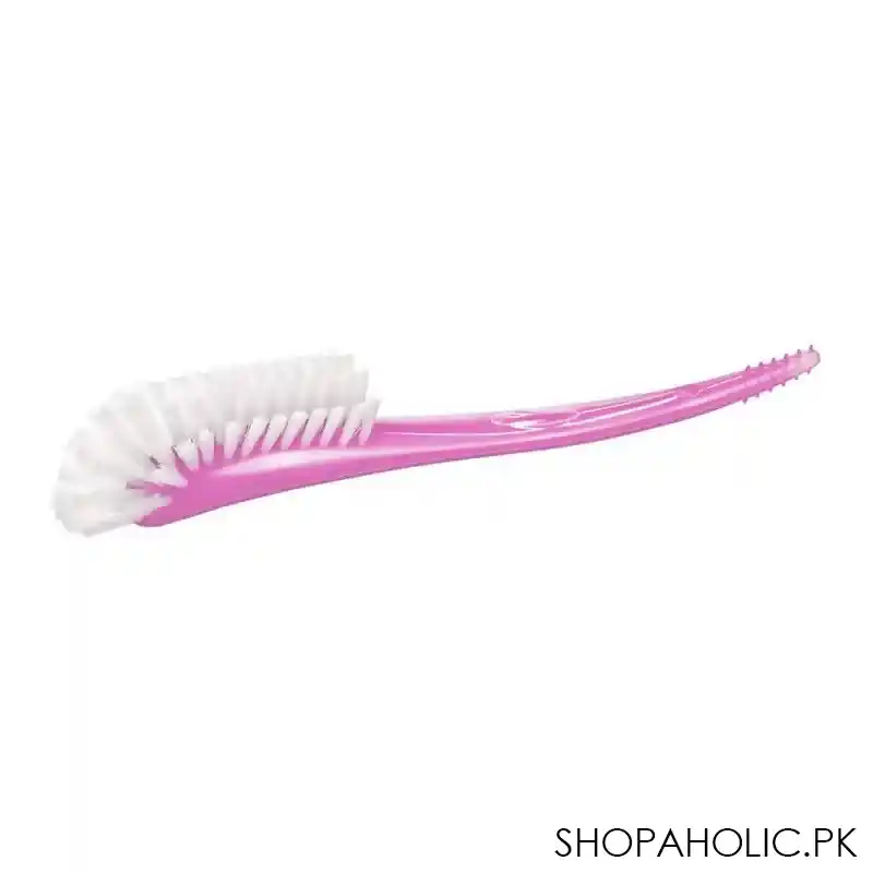 cuddles smart baby feeding cleaning brush, pink main image