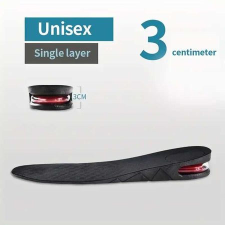 Adjustable Height Increase Shoe Insole with Detachable Layers