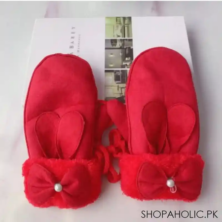 cute baby and toddler winter mittens image4