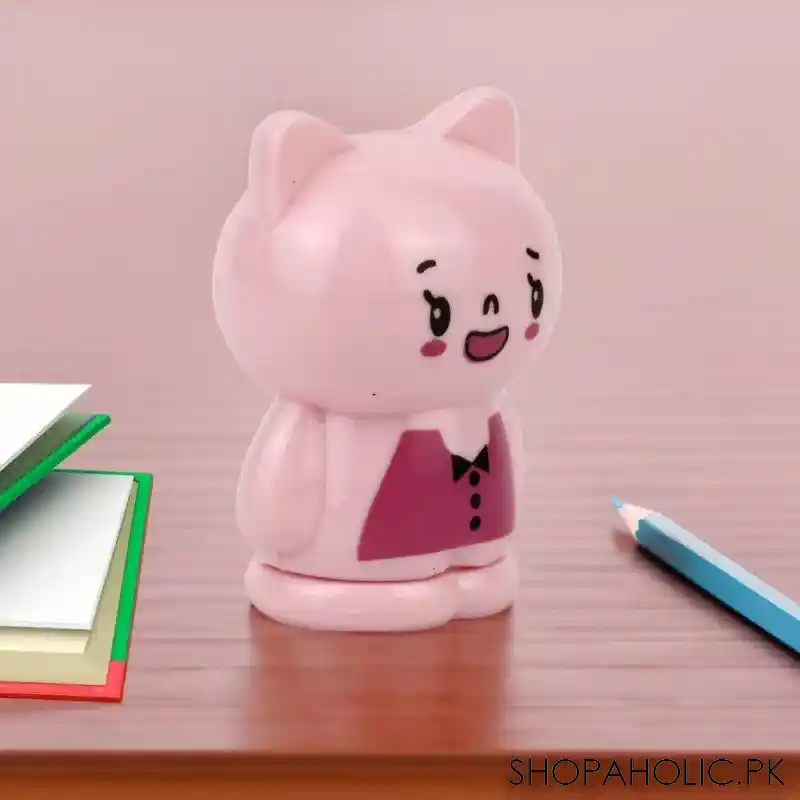 cute cat pencil sharpener main image