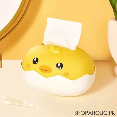 cute egg shell tissue box main image
