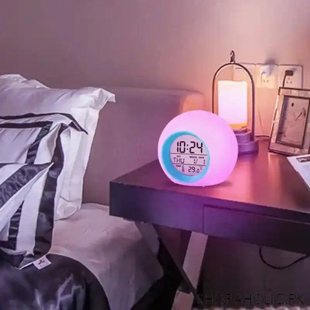 cute kids digital alarm clock image2