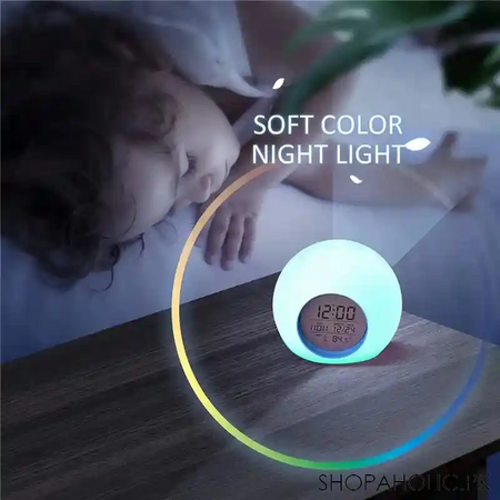 cute kids digital alarm clock image4