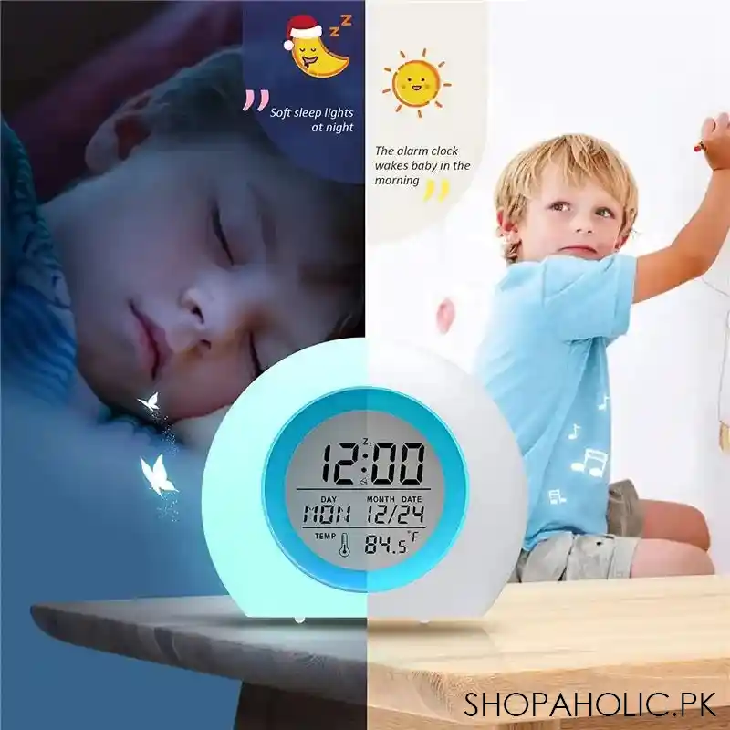 cute kids digital alarm clock image5