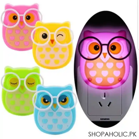 cute owl sensor night light image3