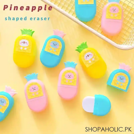 cute pineapple eraser main image