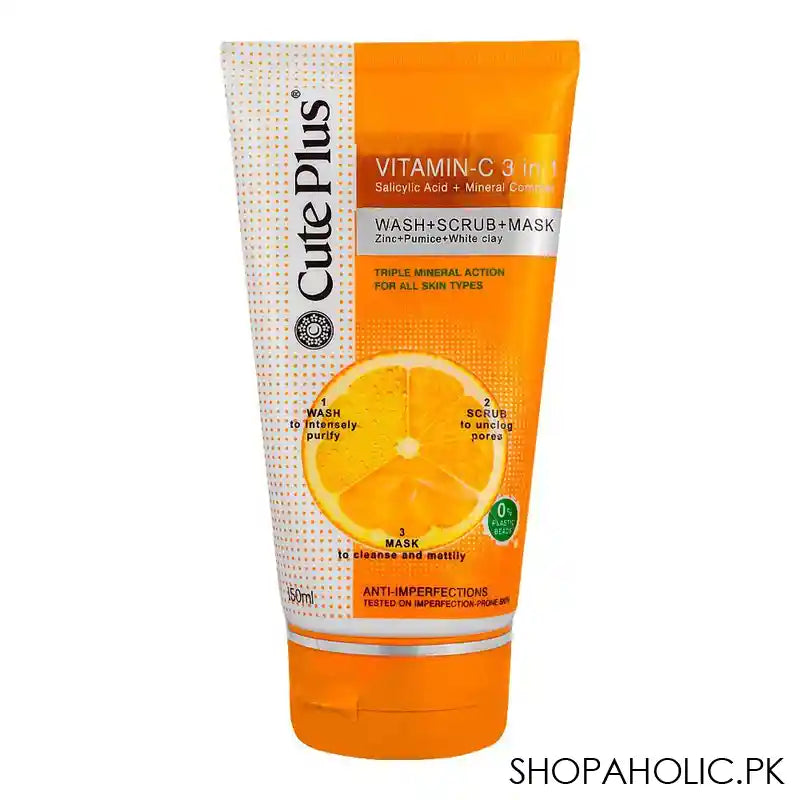 Cute Plus Vitamin-C Facewash 150ml - Main Image