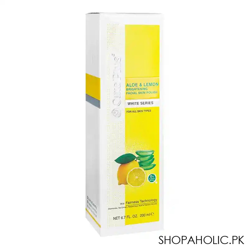 Cute Plus White Series Aloe & lemon Brightening Facial Skin Polish, For All Skin Types, 200ml - Main Image