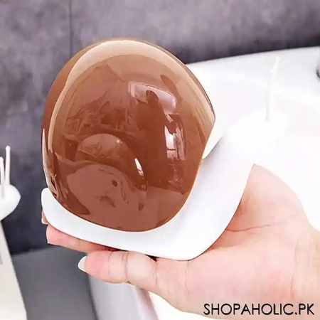 cute snail shape liquid soap dispenser for kitchen and bathroom image3