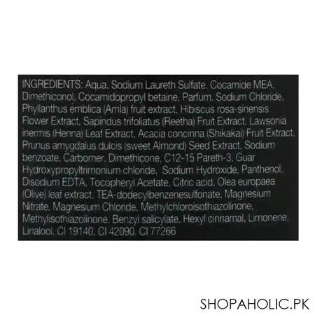 dabur amla reetha & shikakai brilliant black shine shampoo, 175ml image3