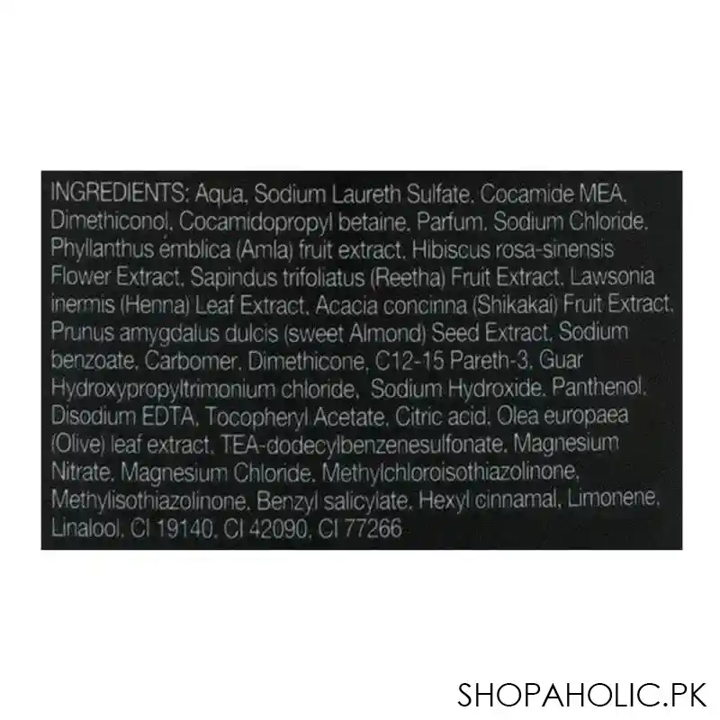dabur amla reetha & shikakai brilliant black shine shampoo, 175ml image3