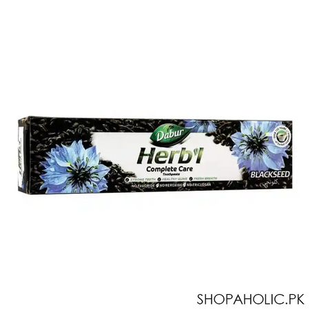 dabur herb'l blackseed complete care toothpaste, 100g image2