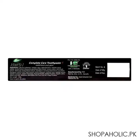 dabur herb'l blackseed complete care toothpaste, 100g image5