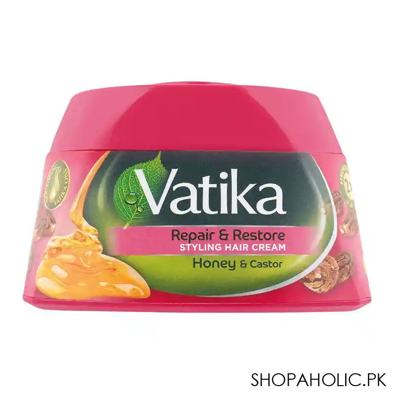 Dabur Vatika Honey & Castor Repair & Restore Styling Hair Cream, 140ml - Image 3