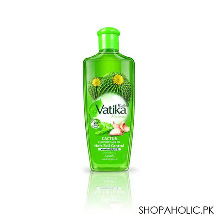 Dabur Vatika Naturals Hair Fall Control Cactus Enriched Hair Oil, 200ml - Image 3