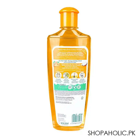 Dabur Vatika Naturals Soft & Shine Almond Enriched Hair Oil, Vitamins-A,E,F, 200ml - Image 2