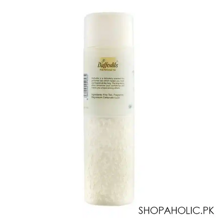 daffodils energize fine perfumed talcum powder, 125g image2