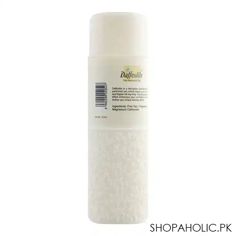 daffodils fantasy fine perfumed talcum powder, 125g image2