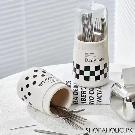 daily life printed cutlery holder image3