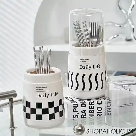 daily life printed cutlery holder image4