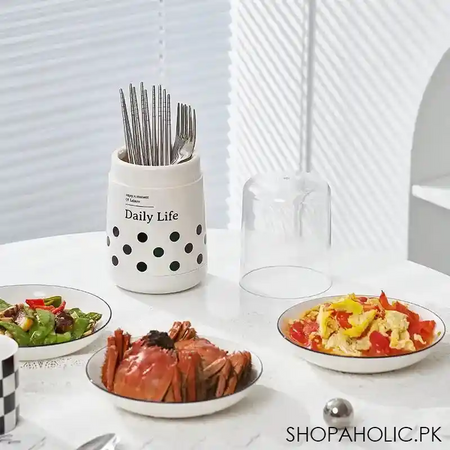 daily life printed cutlery holder image5