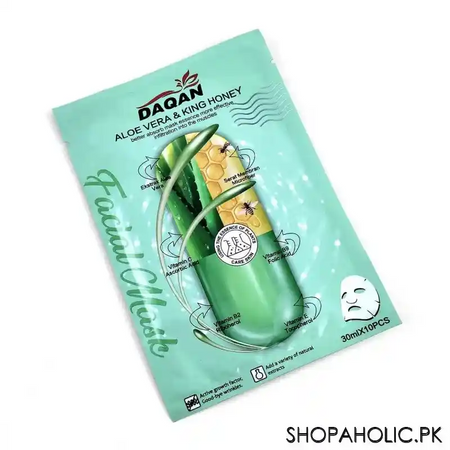 daqan aloe vera king honey facial mask main image