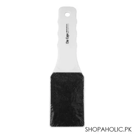dar expo curved plastic foot file with sand paper main image