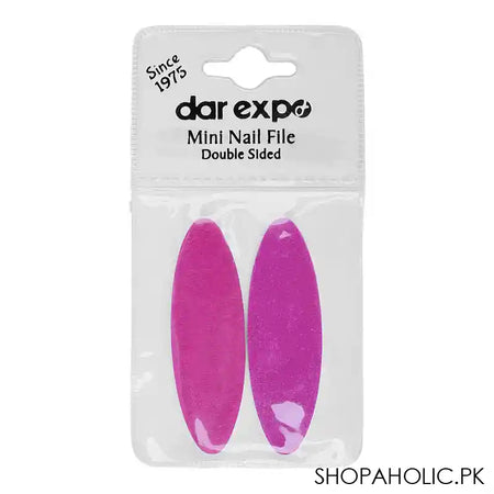 Dar Expo Double Sided Mini Nail File - Main Image