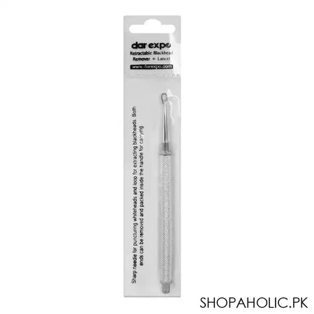 Dar Expo Retactable Blackhead Remover and Lancet - Image 3