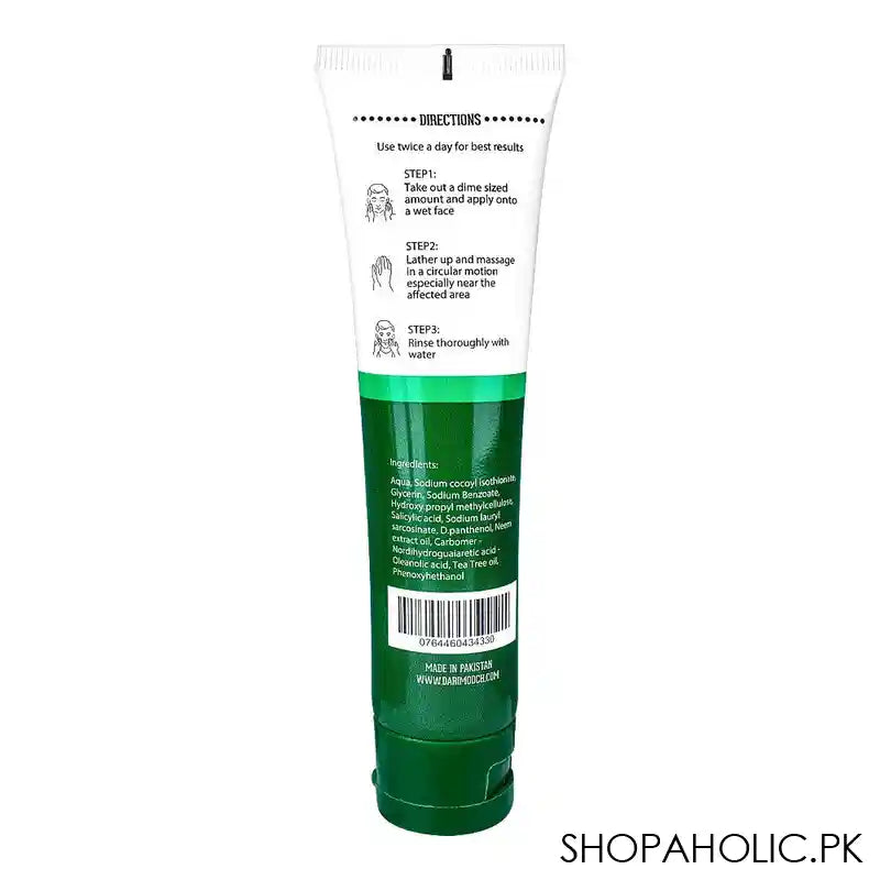 Dari Mooch Acne Face Wash, 100ml - Image 2