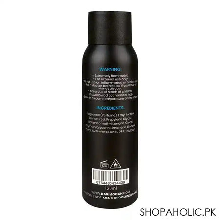 Dari Mooch Dune Perfume Body Spray, For Men, 120ml - Image 3