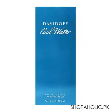 davidoff cool water eau de toilette, fragrance for men, 125ml image2