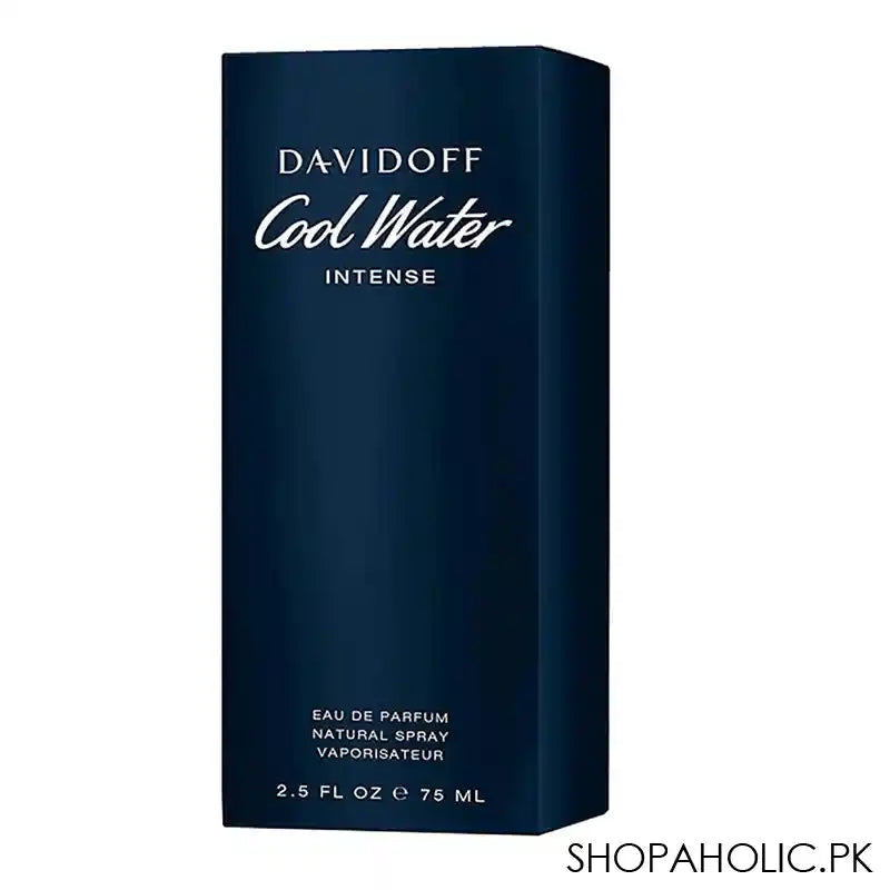 Davidoff Cool Water Intense Eau De Parfum For Men, 75ml - Image 3