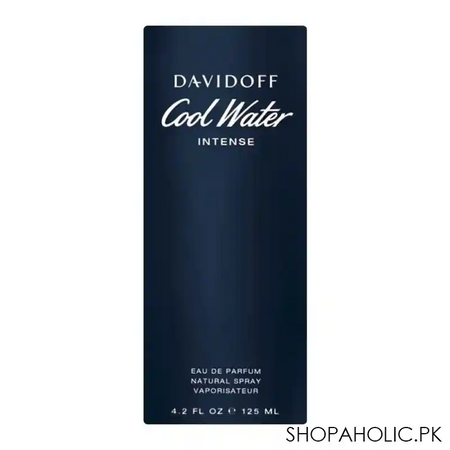davidoff cool water intense eau de parfum, fragrance for men, 125ml image3