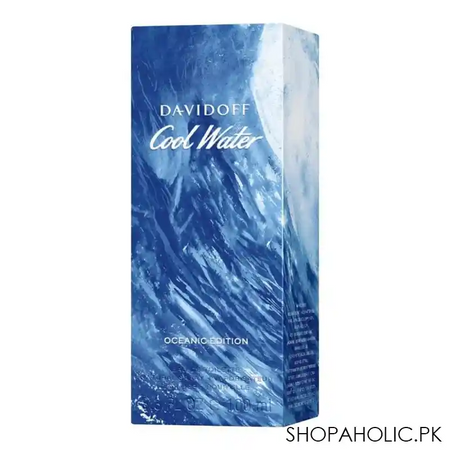 davidoff cool water oceanic edition eau de toilette, for men, 100ml image2