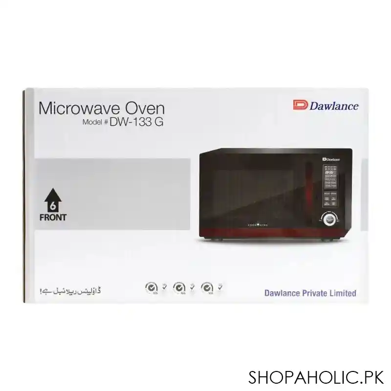 dawlance grill microwave oven, 30 liters, dw 133 g image2