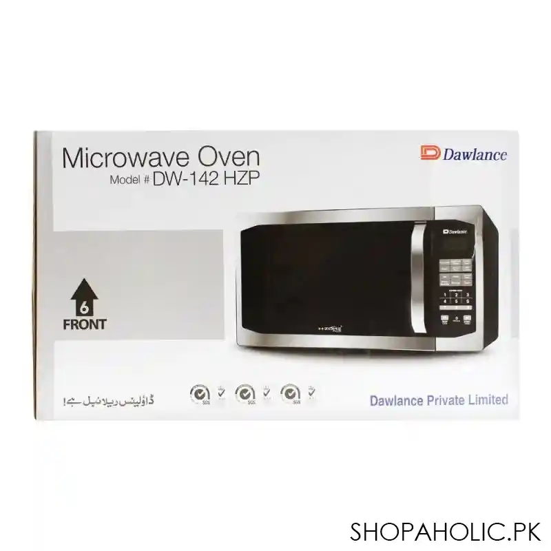 dawlance grill microwave oven, 42 liters, dw 142 hzp image2