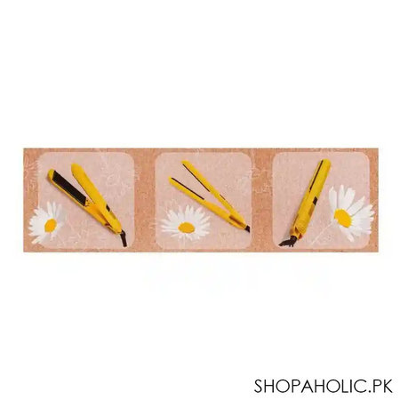 dawlance hair straightener, yellow, dwhs 7033 image5