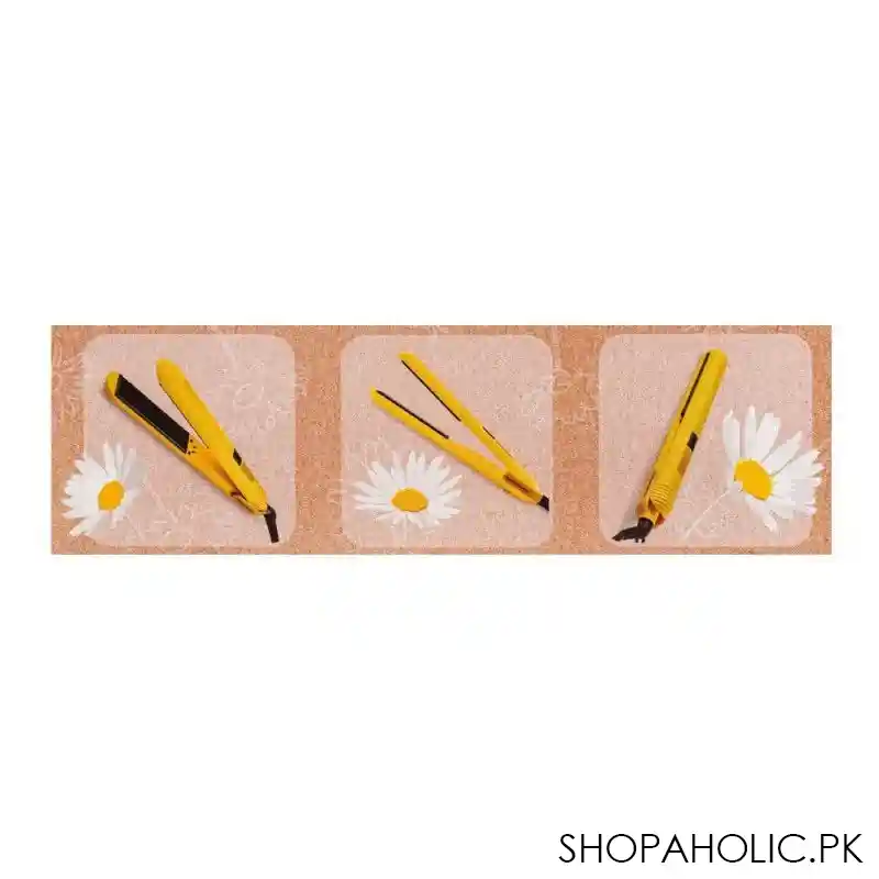 dawlance hair straightener, yellow, dwhs 7033 image5