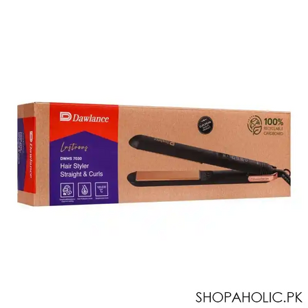 dawlance hair straighter, black, dwhs 7030 image2