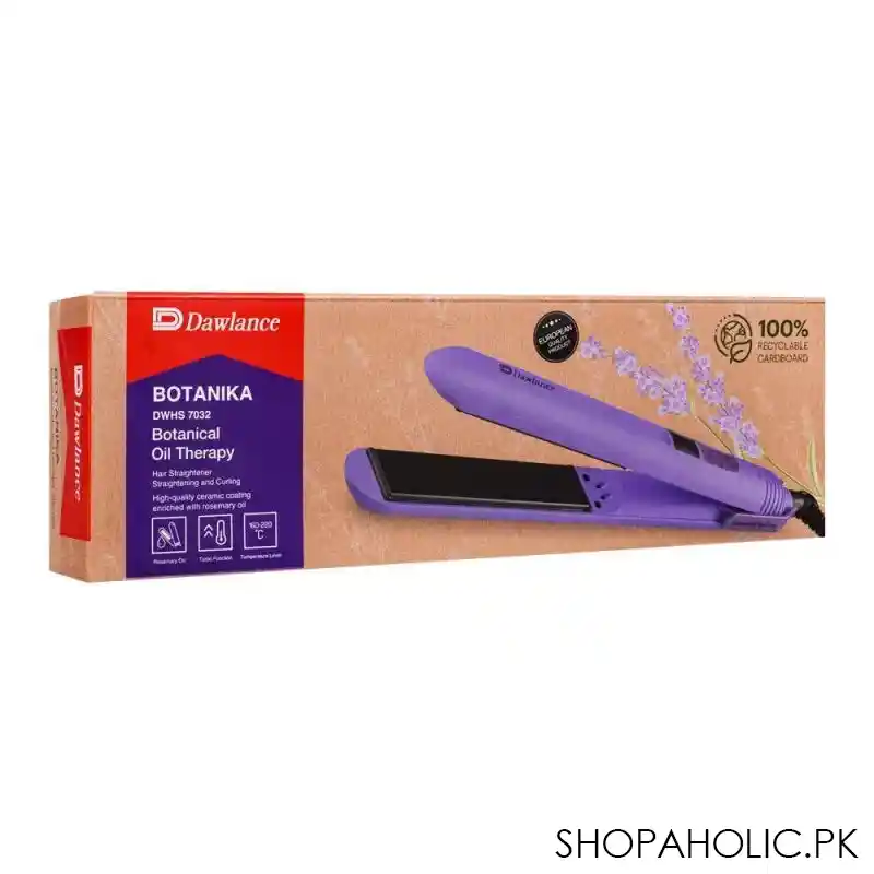 dawlance hair straighter, purple, dwhs 7032 image2